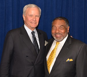 Tom Brokaw and Paul Berry