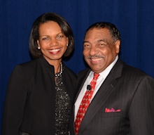 Condoleeza Rice and Paul Berry Condoleeza Rice and Paul Berry